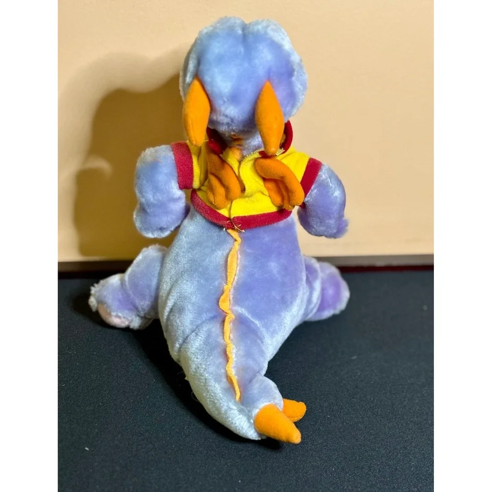 Vintage 1982 Disney Figment Dragon Plush Epcot Journey Into Imagination Purple